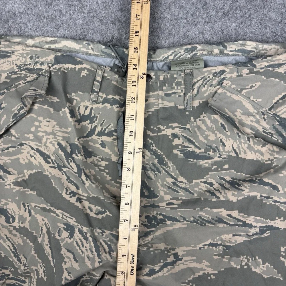 Us Air Force Pants Xl APECS Waterproof Tiger Stripe Camo 44x32 Military USAF EUC